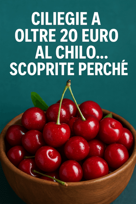 Ciliegie sempre più care nel 2025, ma ne vale la pena?
